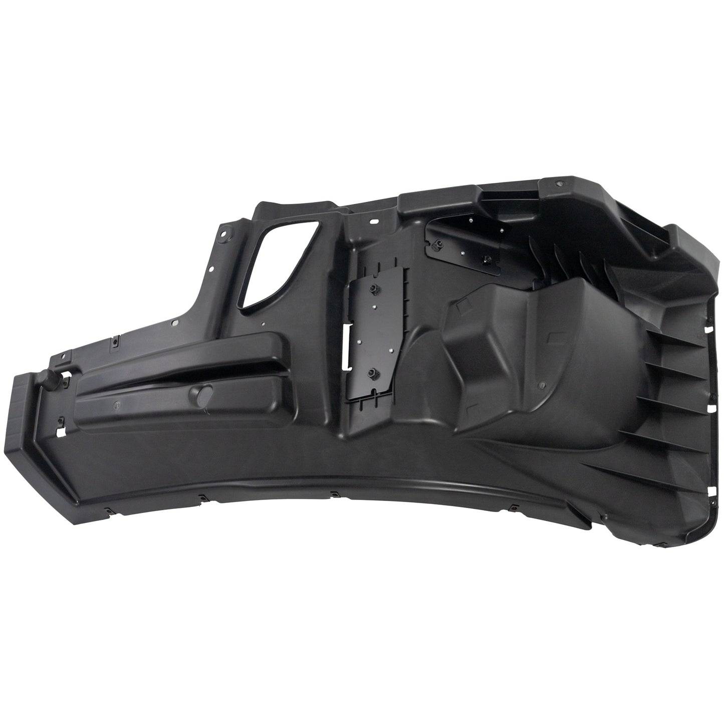 Front, Driver Side Bumper Reinforcement, Plastic