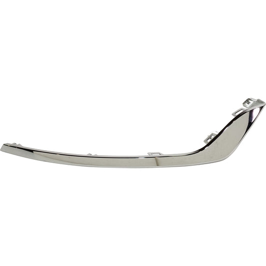 Front, Passenger Side Bumper Trim, Chrome