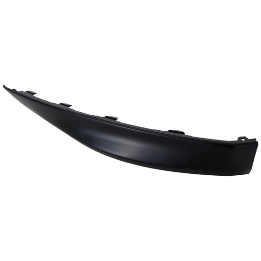 Front, Driver Side Valance, Textured Black