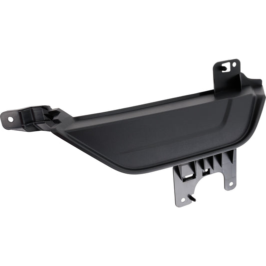 Front, Driver Side Fog Light Trim, Black