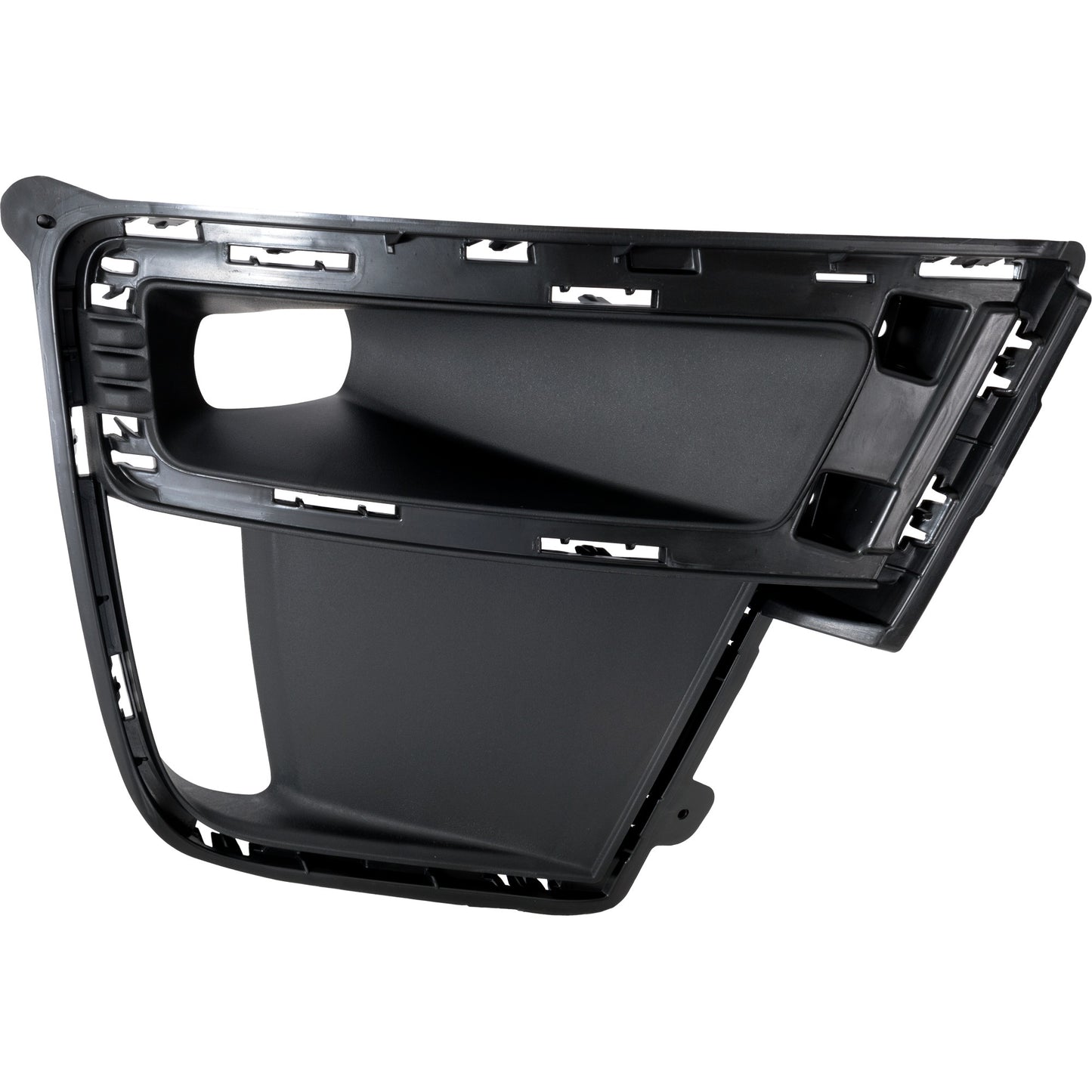 Passenger Side Fog Light Trim, Textured Black