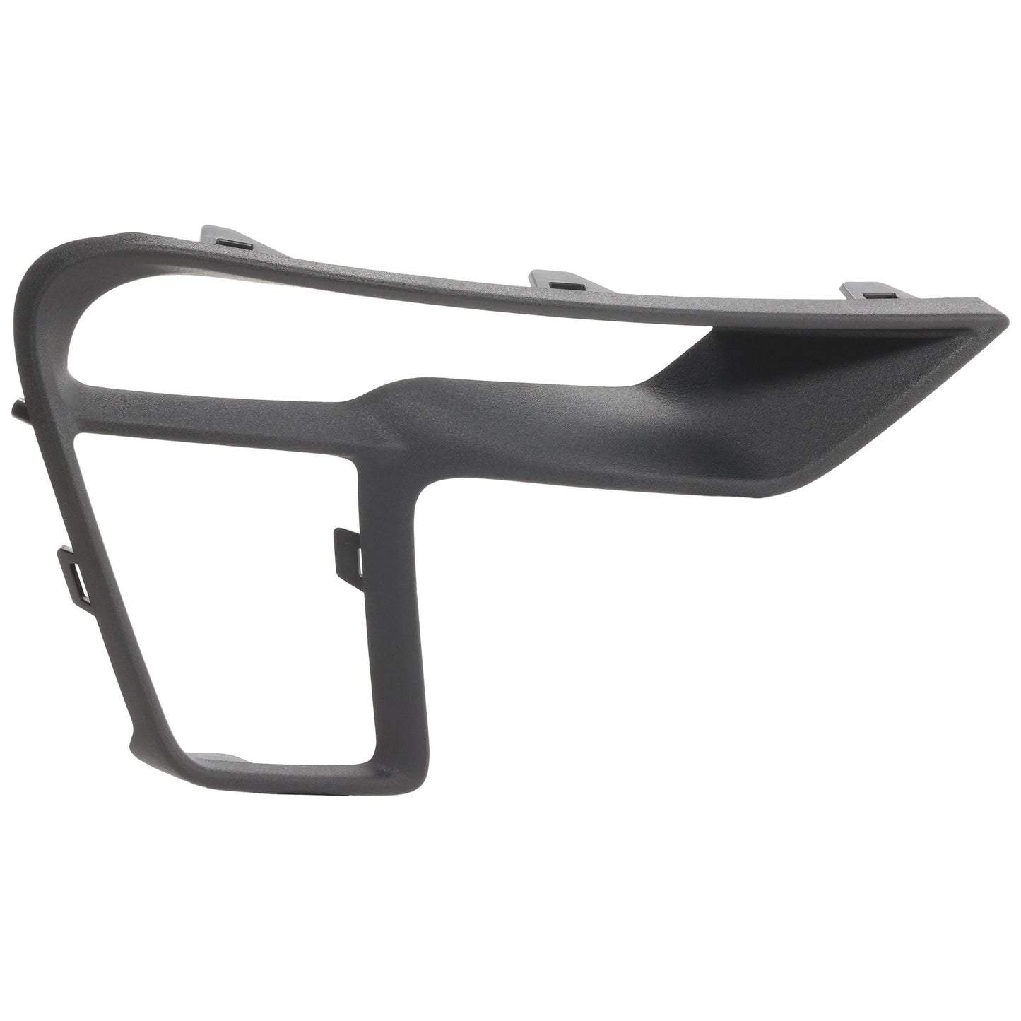 Front, Passenger Side Fog Light Trim, Black