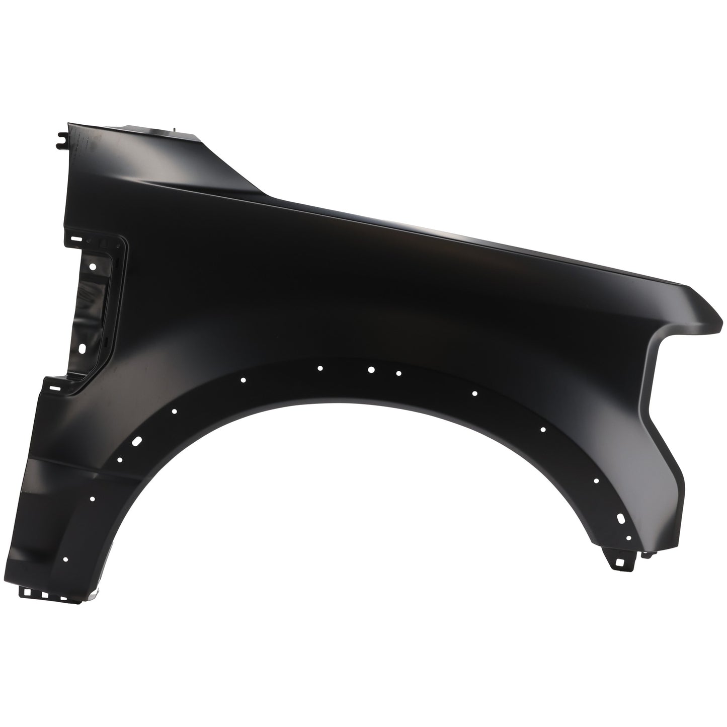 Front, Passenger Side Fender, For Models with Wheel Opening Molding