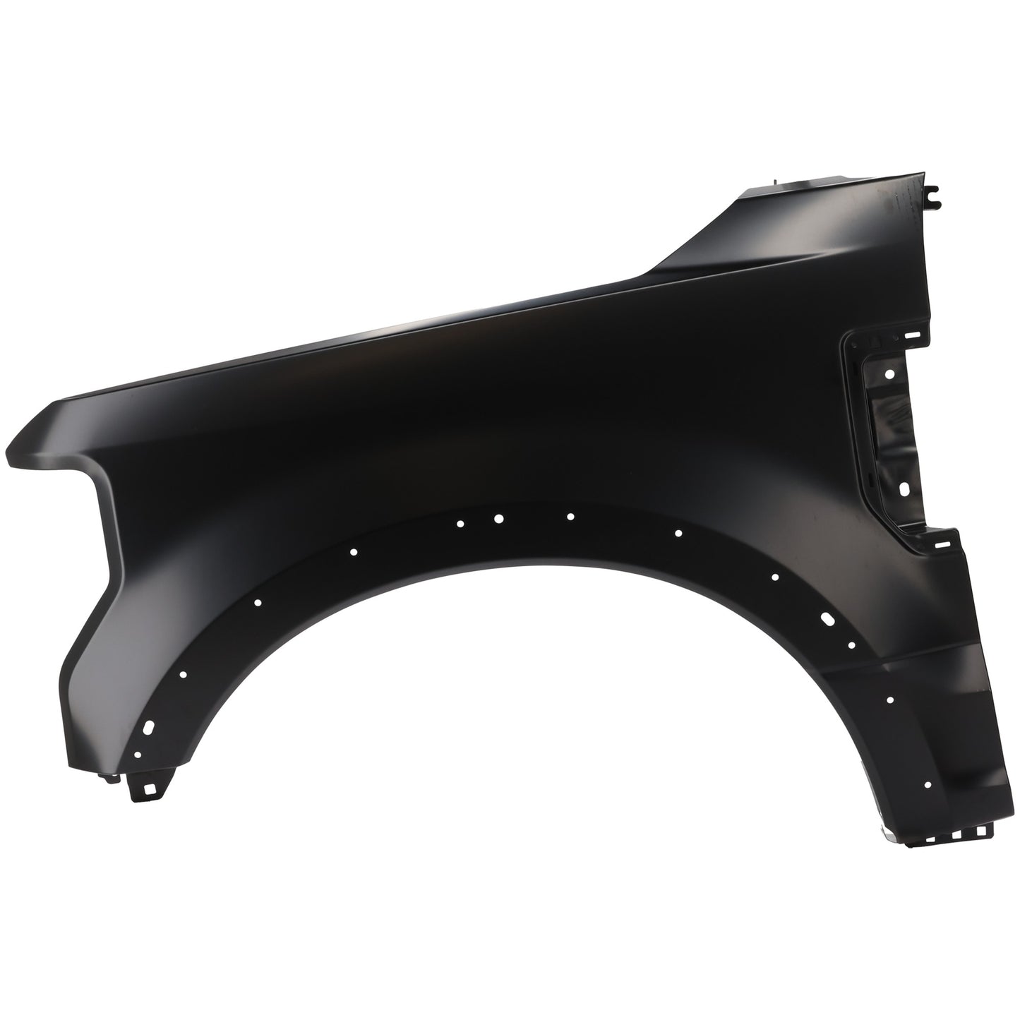 Front, Driver Side Fender, For Models with Wheel Opening Molding