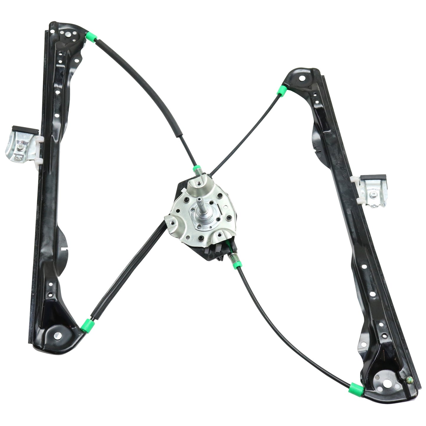 Front, Driver Side Manual Window Regulator, Hand-Crank Type