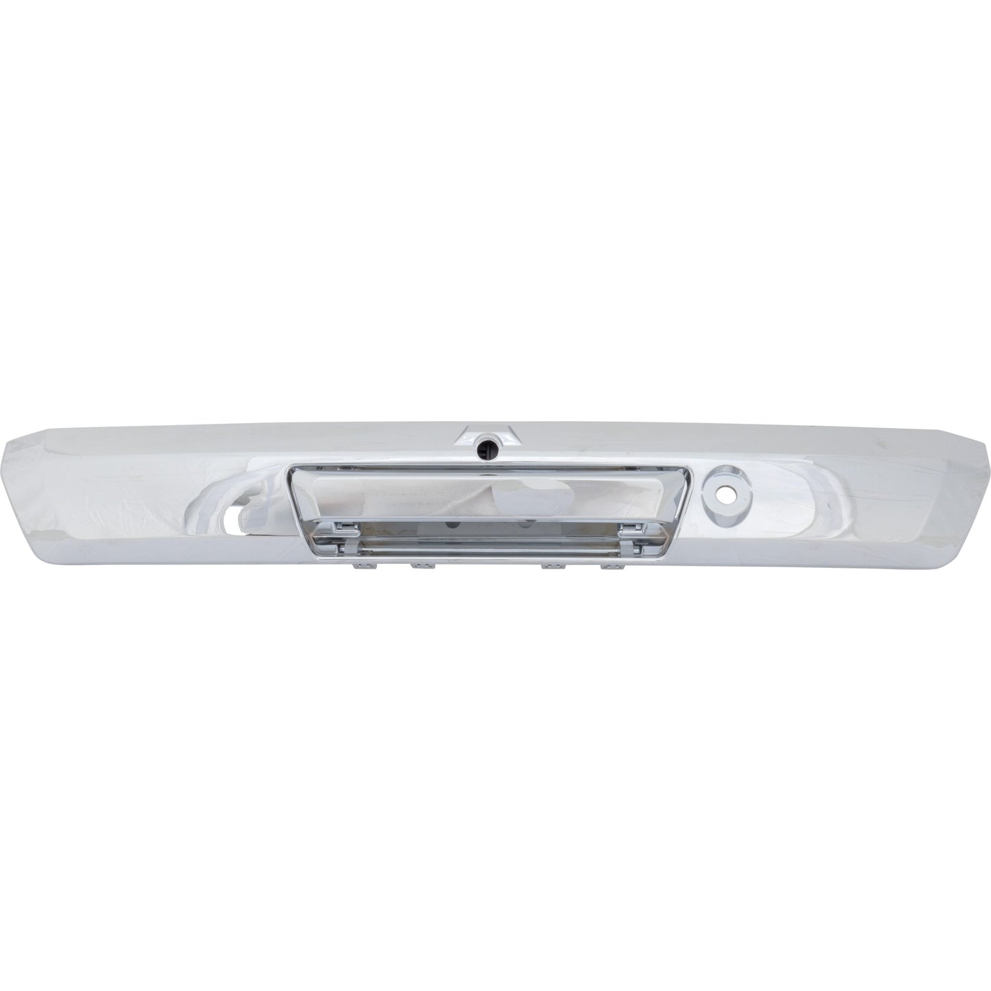 Tailgate Handle, Chrome Plastic With Camera Hole With Key Hole