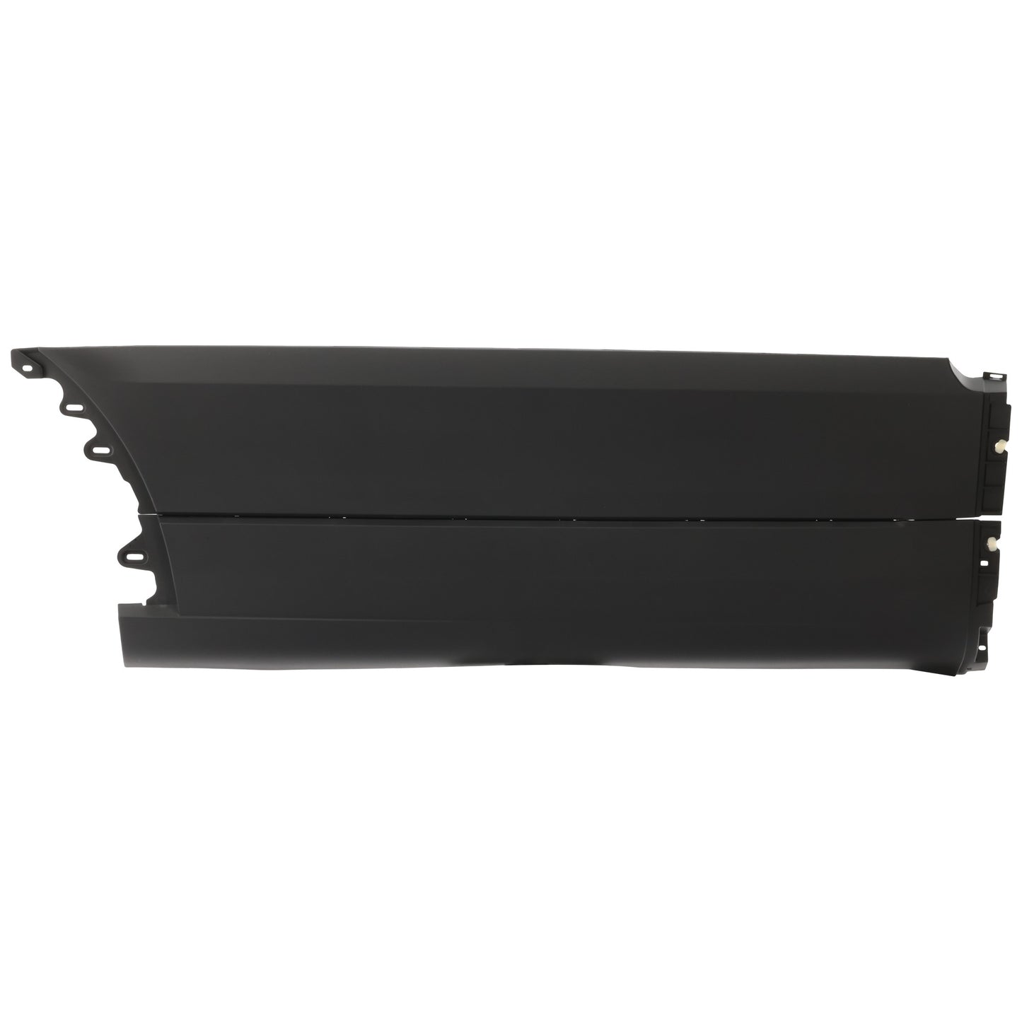 Задний бампер со стороны водителя, текстурированный пластик, сертифицированный CAPA