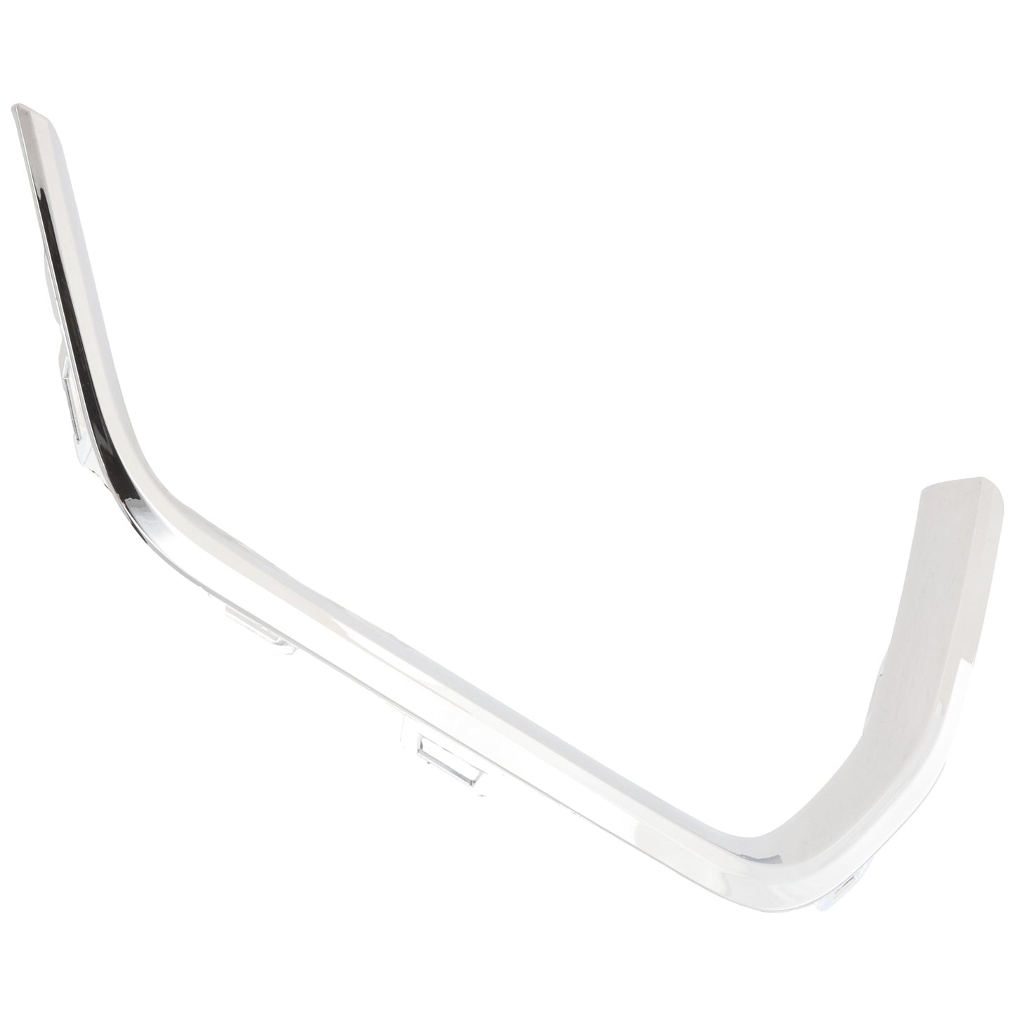 Front, Driver Side, Outer Fog Light Trim, Chrome