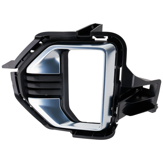 Front, Driver Side Fog Light Trim, Chrome