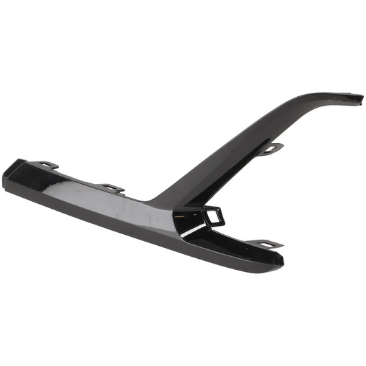 Front, Driver Side Fog Light Trim, Black