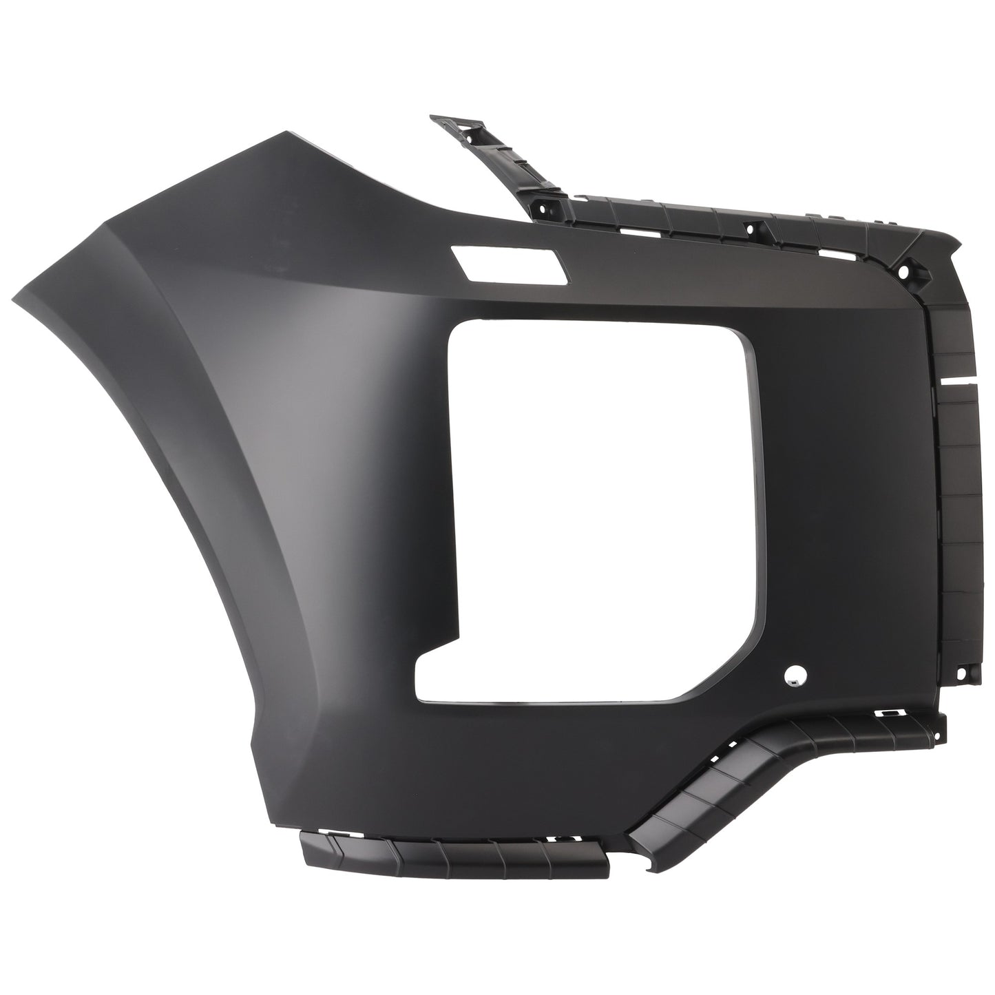 Front, Passenger Side, Upper Primed Bumper Cover