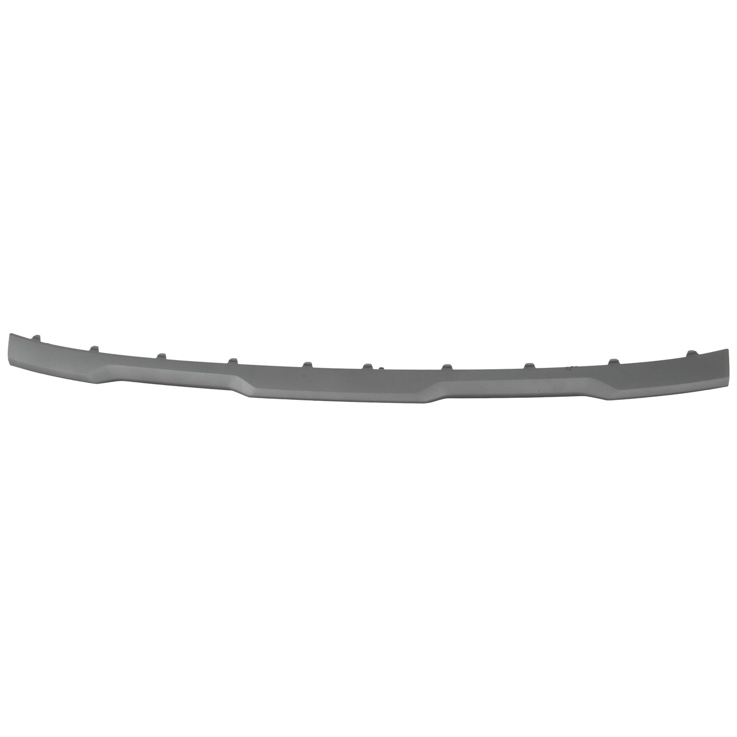 Front, Center Bumper Trim, Textured Black