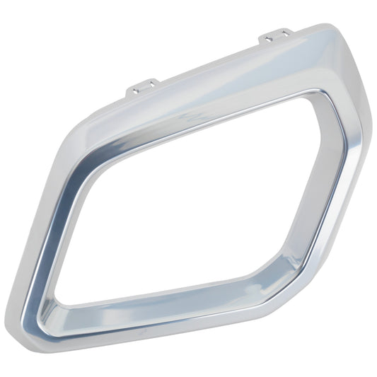 Front, Driver Side, Lower Bumper Trim, Chrome