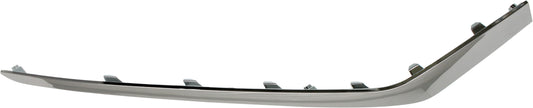 Front, Passenger Side Bumper Trim, Chrome, Except Sport and Hybrid Models