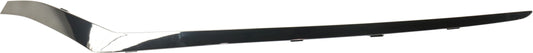 Front, Driver Side, Lower Bumper Trim, Chrome