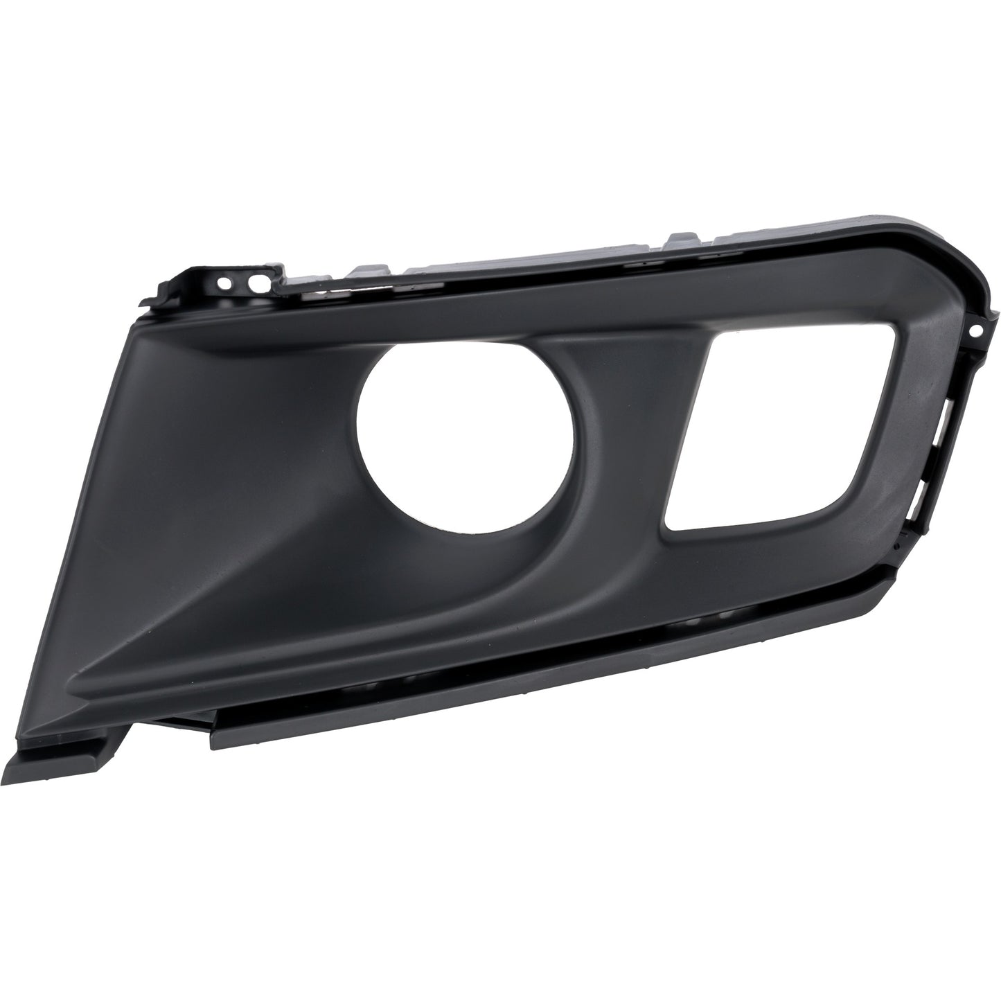Front, Passenger Side Fog Light Trim, Textured Black, Fog Light Bezel