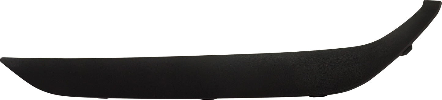 Front, Driver Side, Lower Fog Light Trim, Textured Black