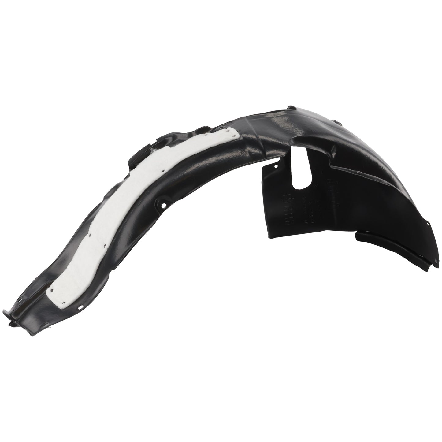 Front, Passenger Side Fender Liner, Korea Built, 2.0 Liter Engine