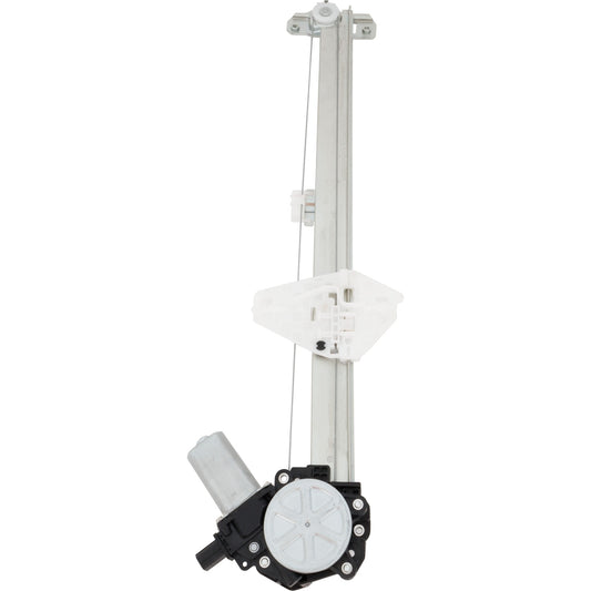 Front, Driver Side Window Regulator, Power, with Motor, 6-Pin Connector, 6 Cyl., 3.5L Engine