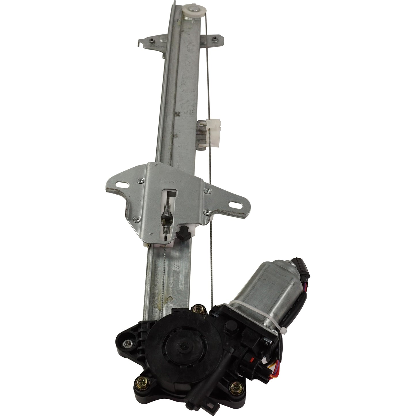 Front, Passenger Side Window Regulator, Power, With 6-Prong Connector