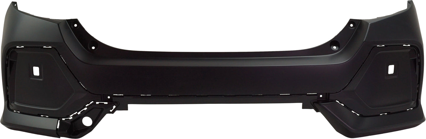 Rear Primed Bumper Cover, Except Type R Model, Hatchback, CAPA Certified