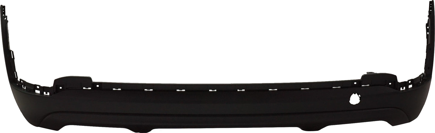 Rear, Lower Textured Bumper Cover