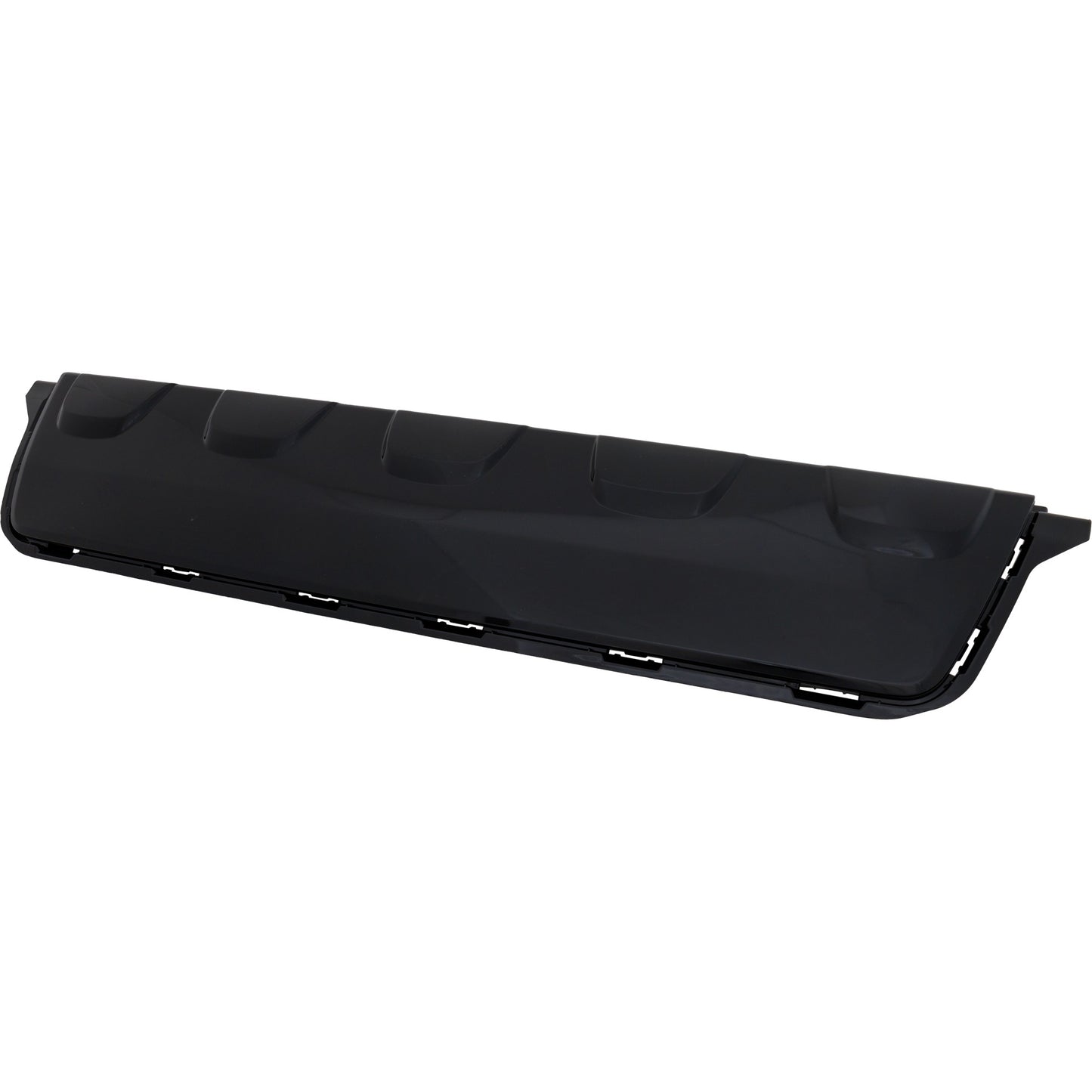 Rear, Driver or Passenger Side Bumper Trim, Black, Elite Model