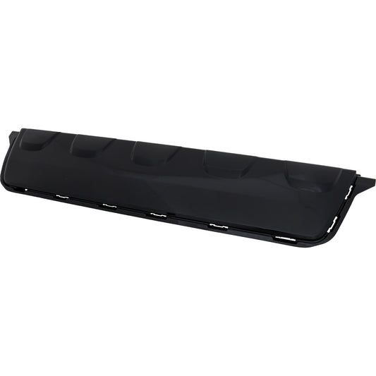 Rear, Driver or Passenger Side Bumper Trim, Black, Elite Model