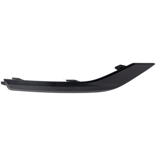 Rear, Driver Side Bumper Trim, Black