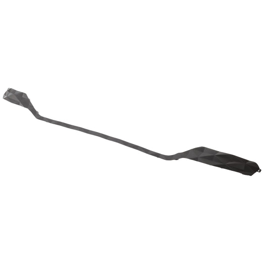 Rear, Center Bumper Trim, Black, CAPA Certified