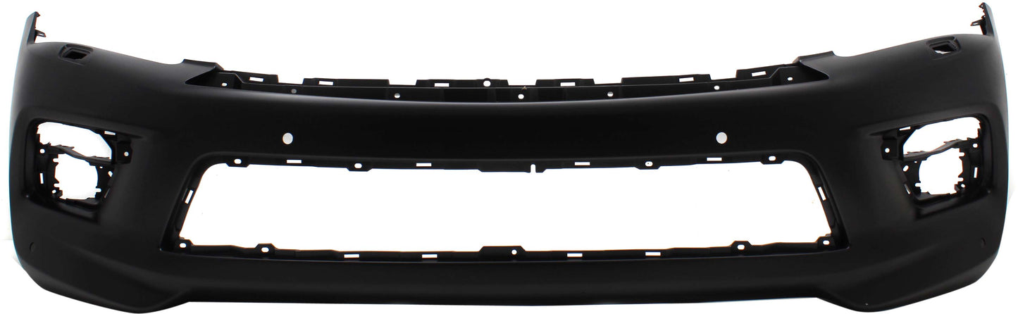 Front Primed Bumper Cover, With Collision Warning, CAPA Certified