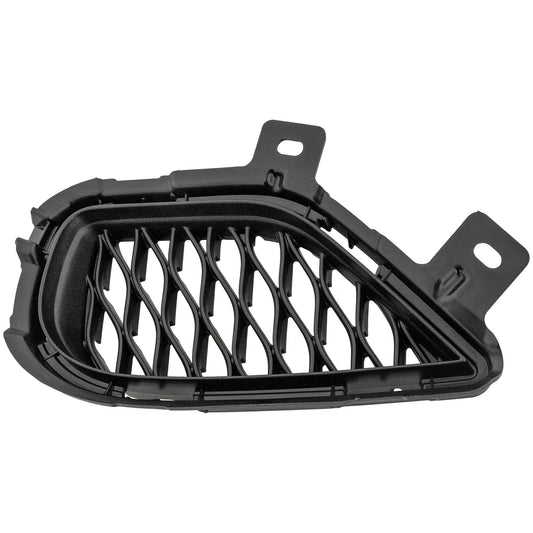 Front, Passenger Side Bumper Trim, Textured Black