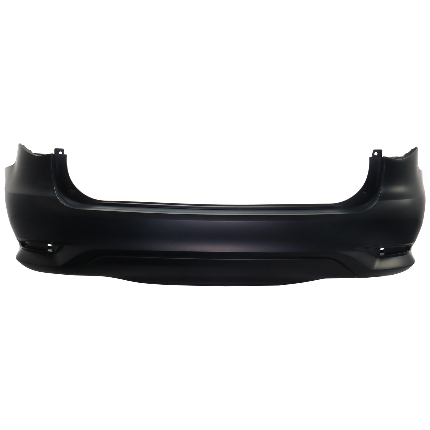 Rear Primed Bumper Cover, Without Backup Collision Intervention Sensor Holes, CAPA CERTIFIED