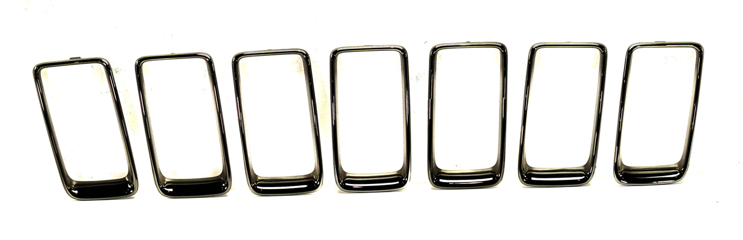 Grille Trim, Center, Smoked Chrome