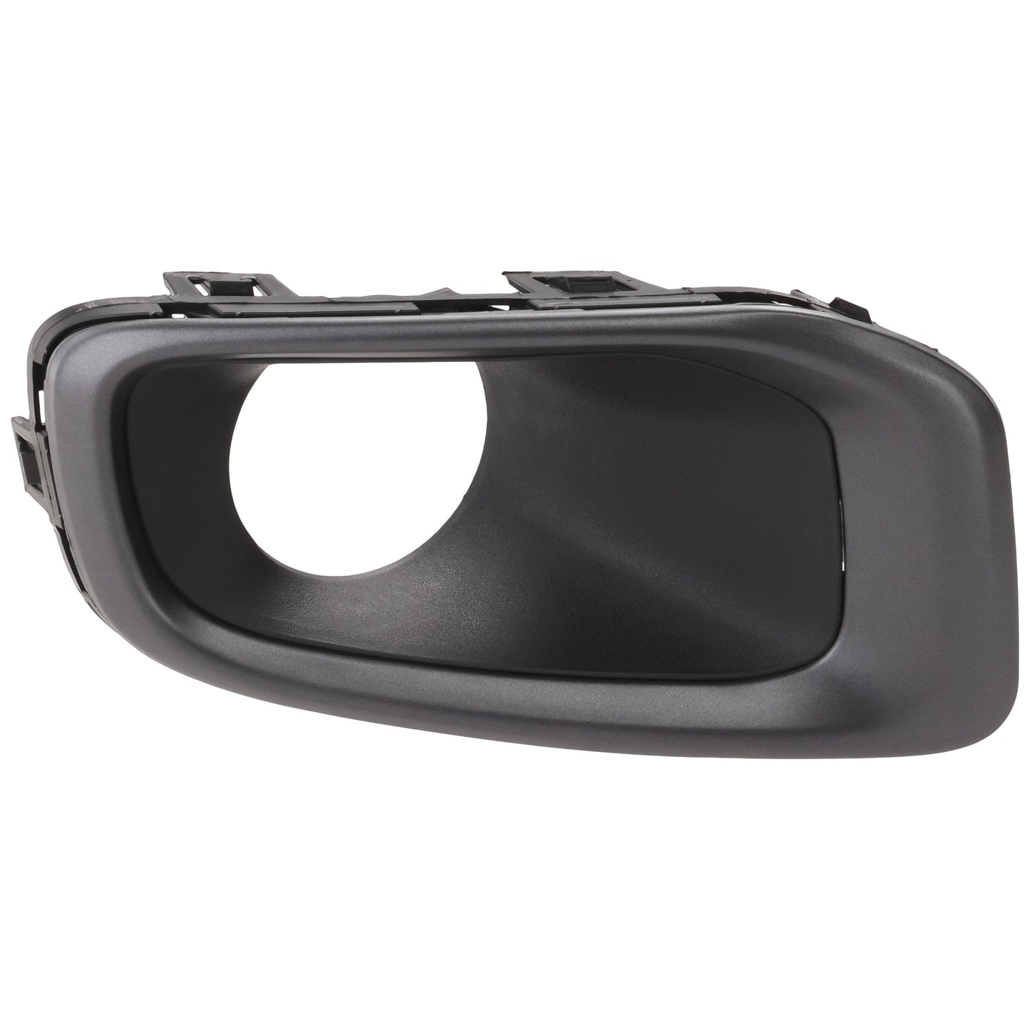 Front, Passenger Side Fog Light Trim, Textured Black