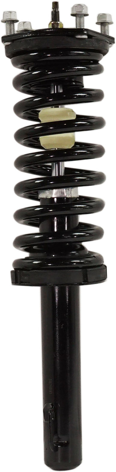 Front, Driver Side Fully Loaded Strut, Dust Shield Included, 4.7L Engine, 4WD