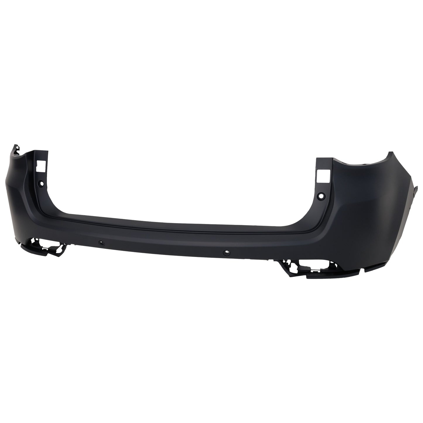 Rear, Upper Primed Bumper Cover, without Mounting Bracket(s), For Models with Park Assist System and without Blind Spot Sensor