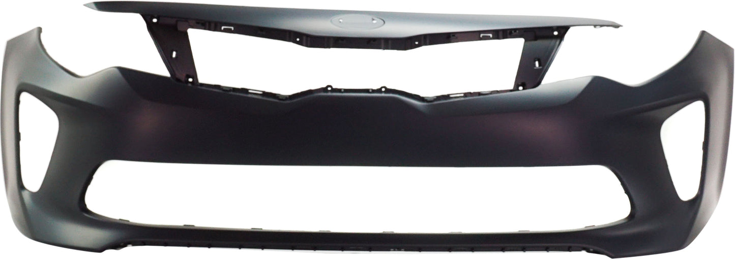 Front Primed Bumper Cover, Except Hybrid Model