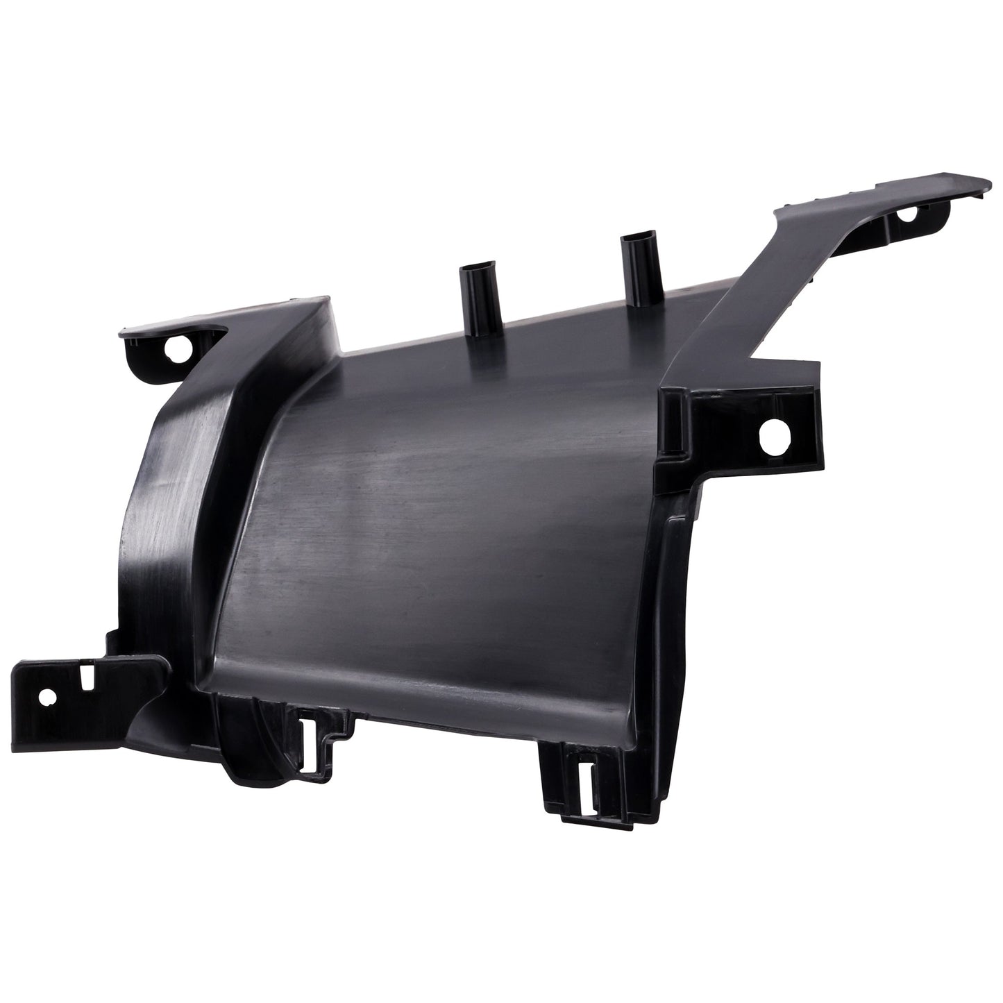 Решетка бампера со стороны водителя, черная; воздуховод