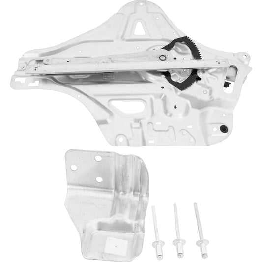 Front, Driver Side Window Regulator, Power