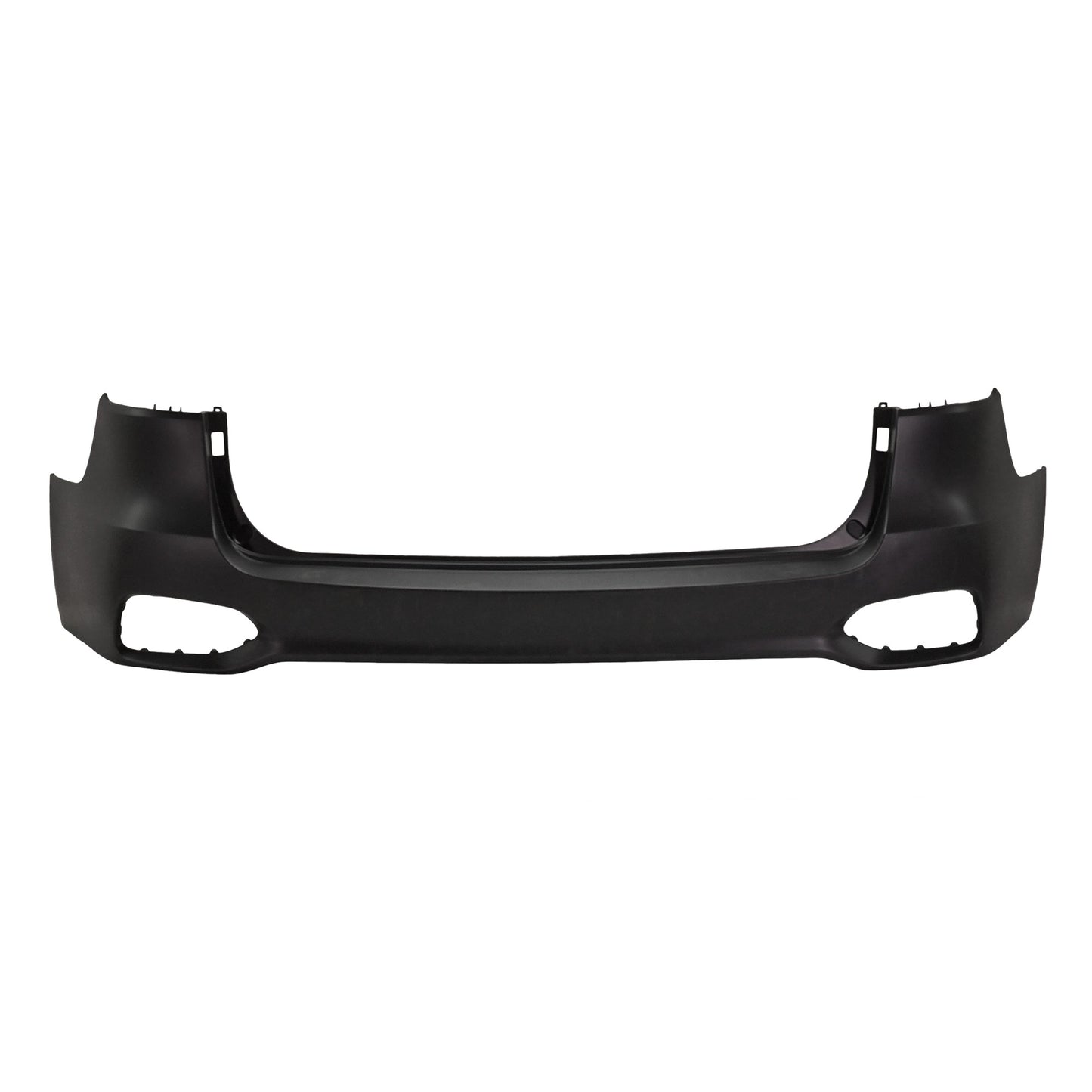 Rear, Upper Primed Bumper Cover, Without Parking Aid Sensor Holes