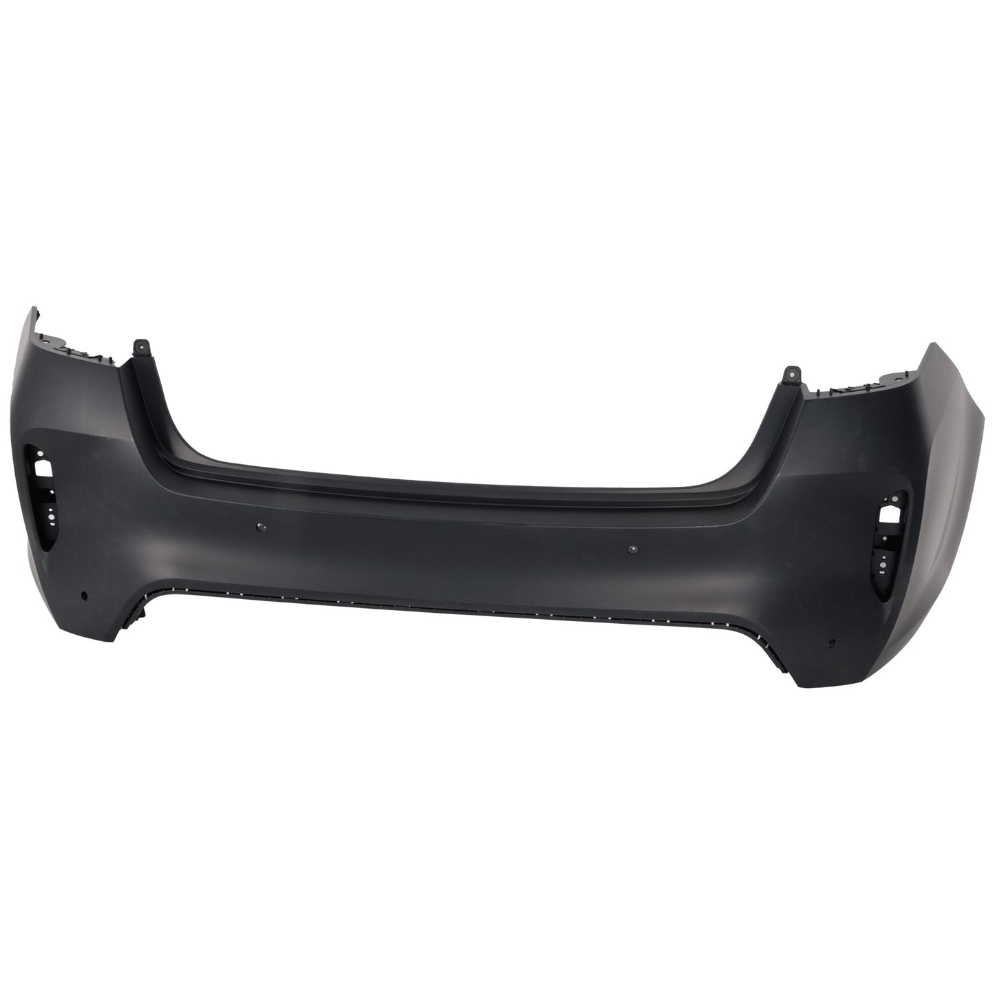 Накладка на задний бампер, грунтованная, для гибридных моделей, для моделей без системы помощи при парковке