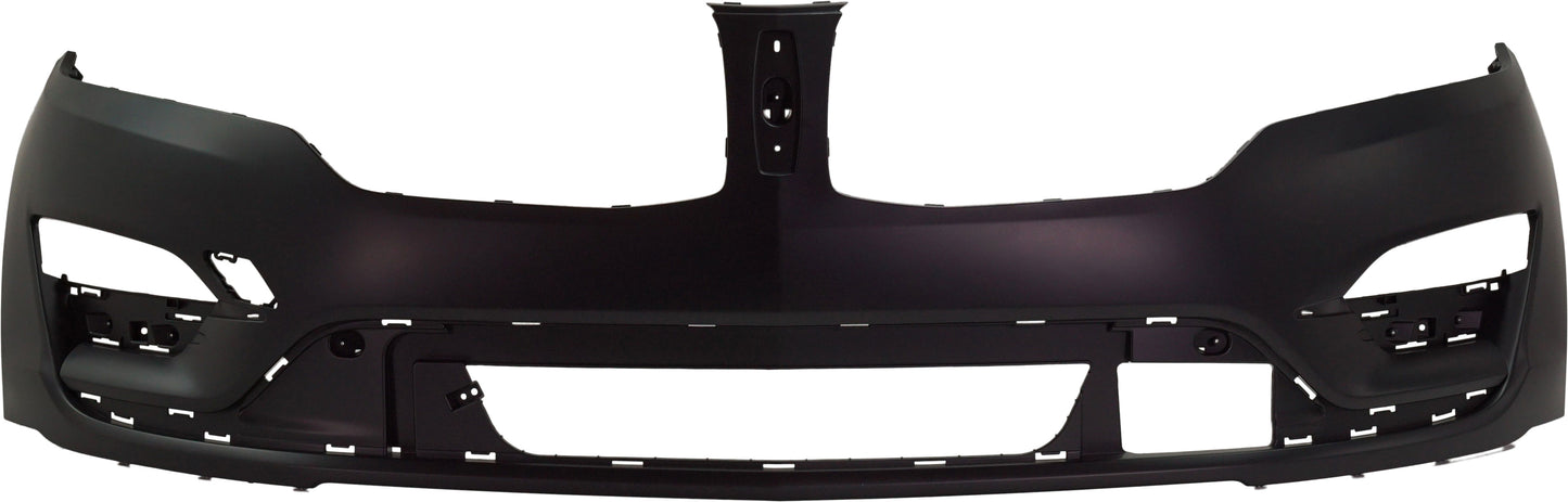 Front Primed Bumper Cover, Without Headlight Washer Holes, CAPA Certified