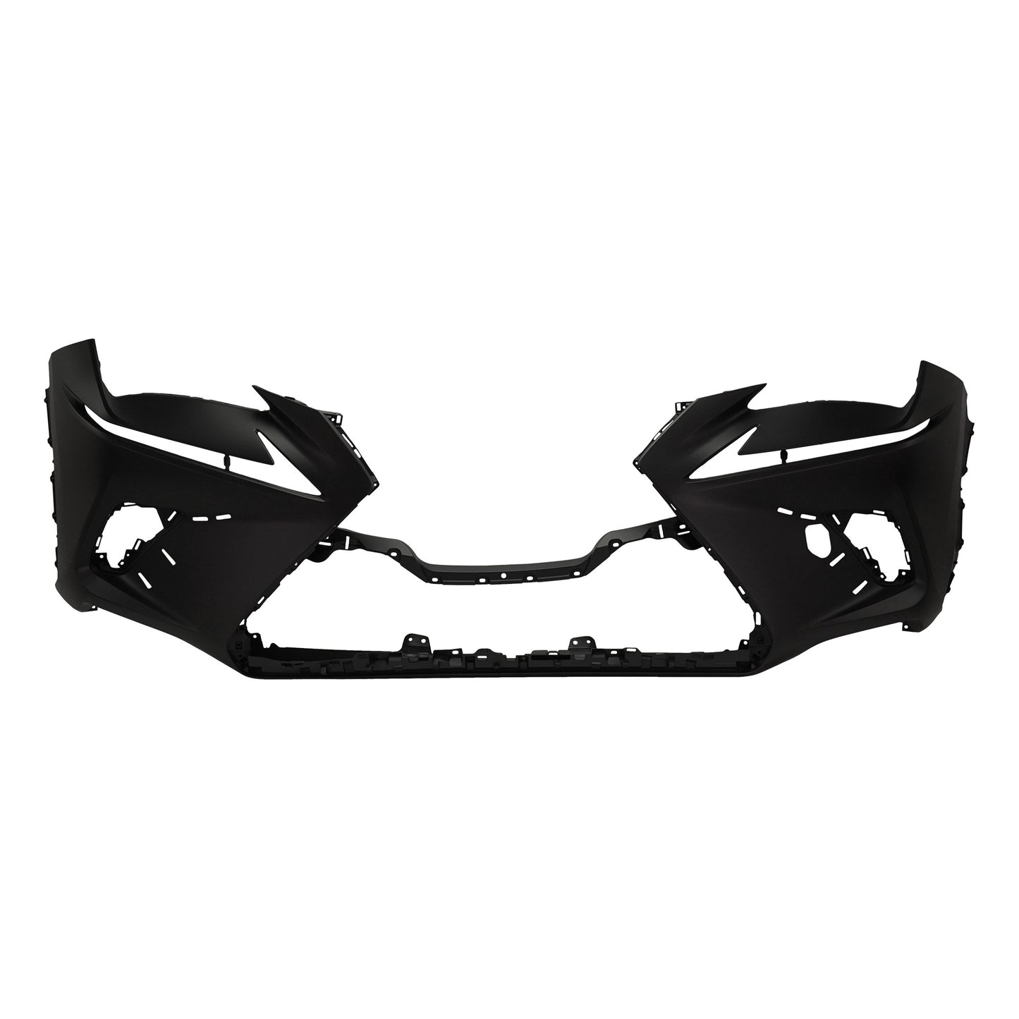 Front Primed Bumper Cover, Without Headlight Washer Holes And Park Distance Control