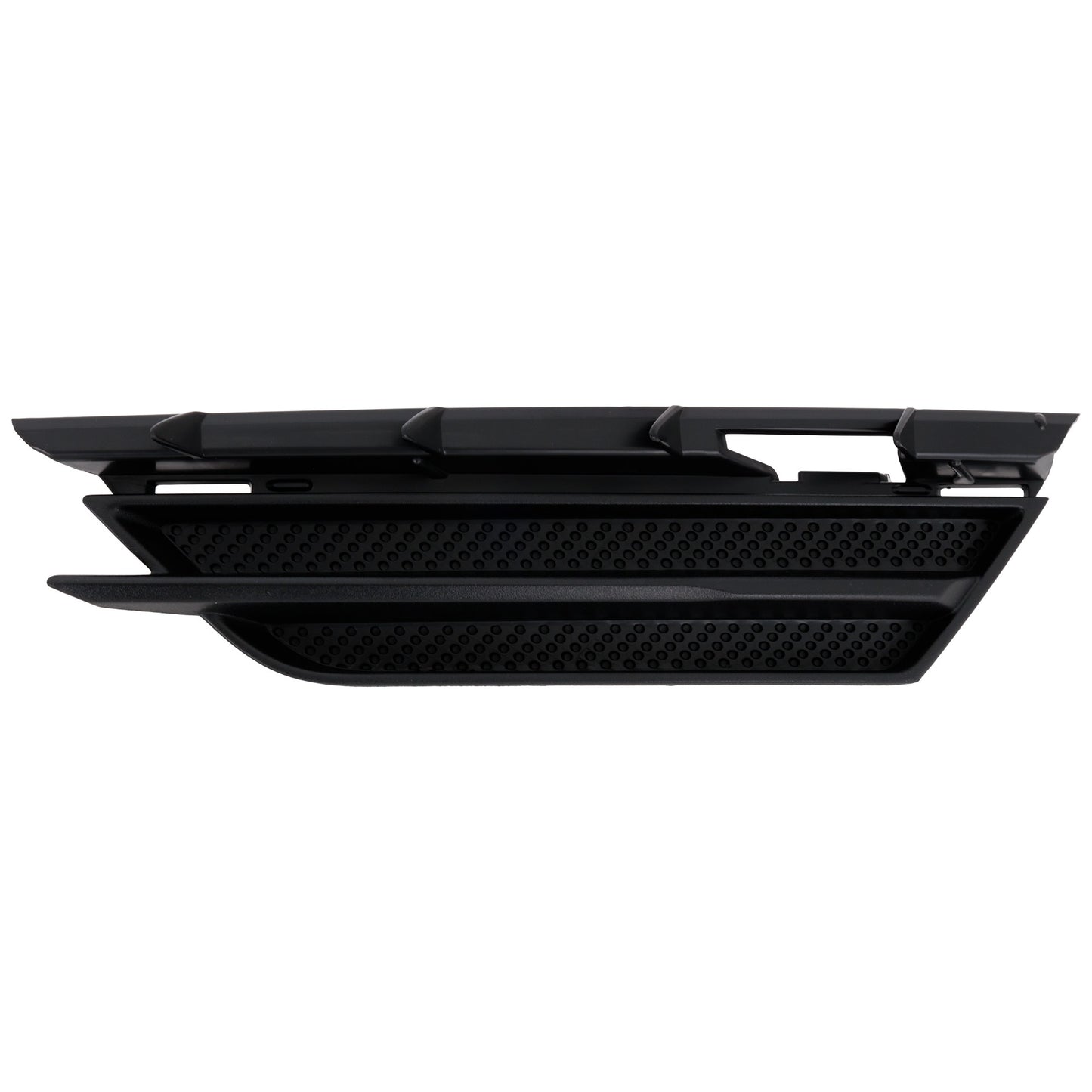 Front, Driver Side Bumper Grille, Textured Black