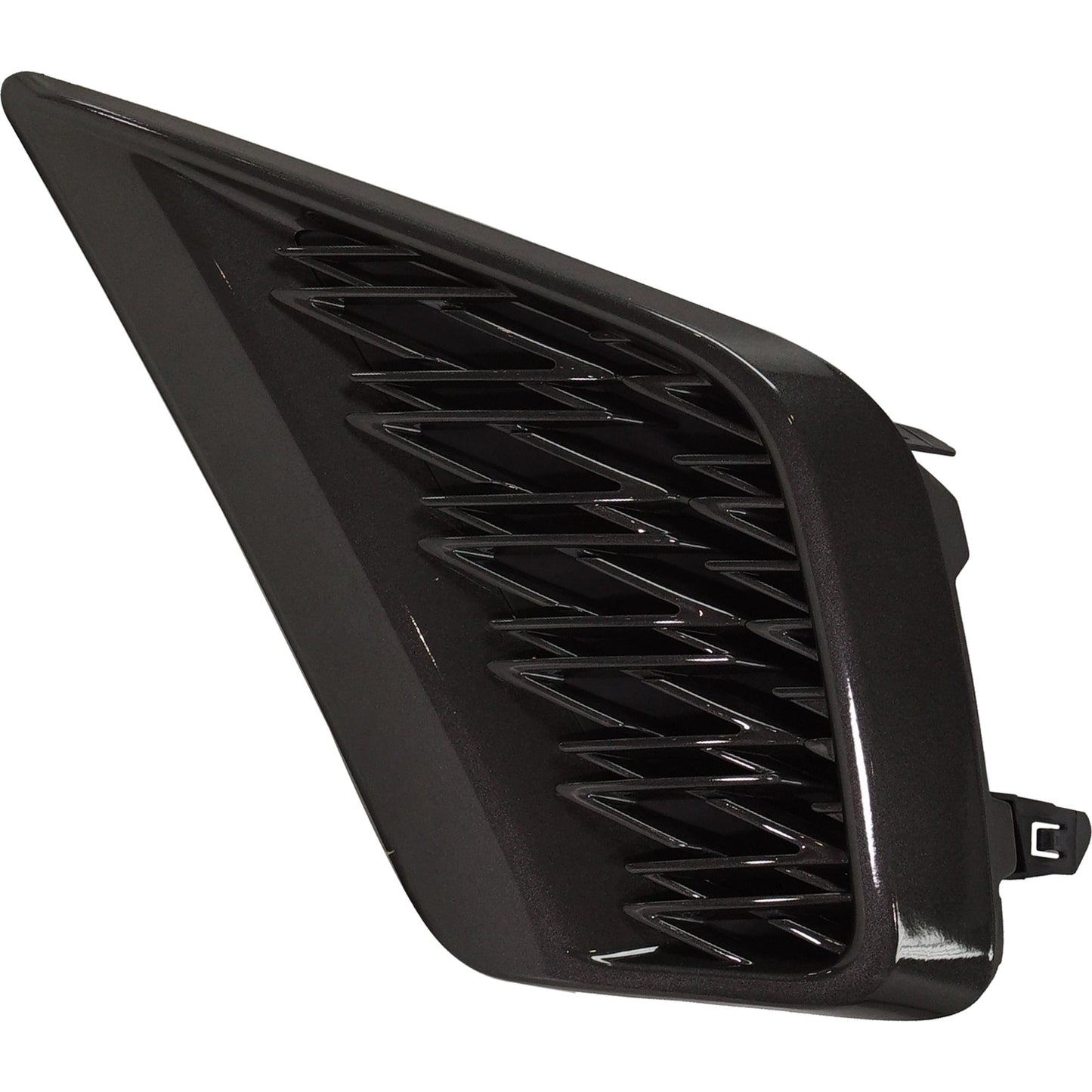 Front, Driver Side Bumper Grille, Black