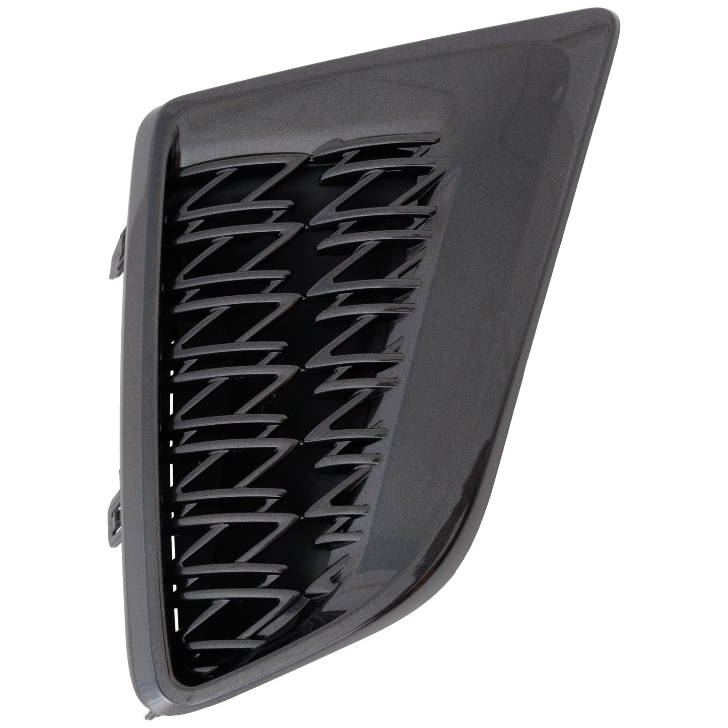 Front, Passenger Side Bumper Grille, Black, 6 Cyl., 3.5L Engine