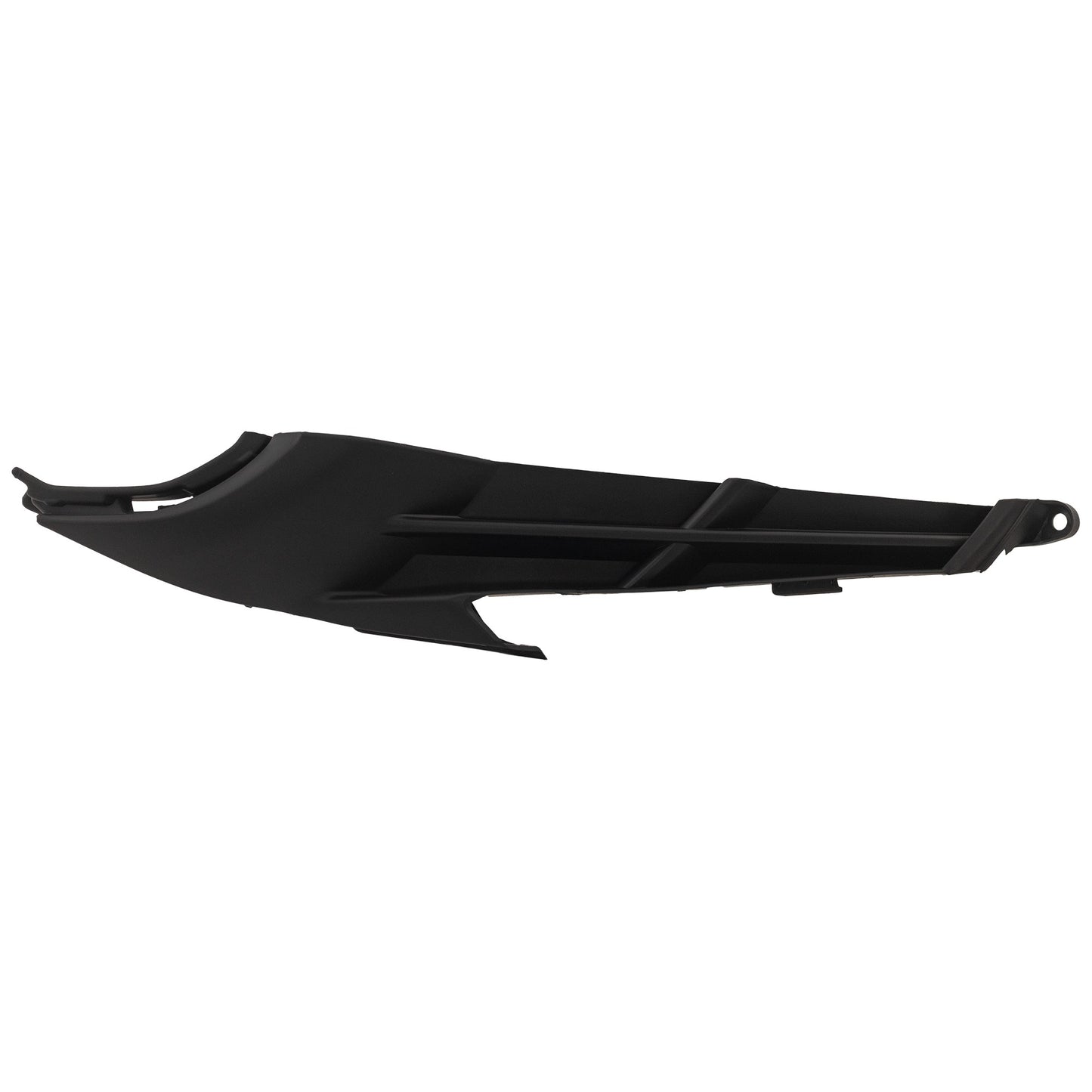 Накладка на передний бампер со стороны водителя, грунтованная