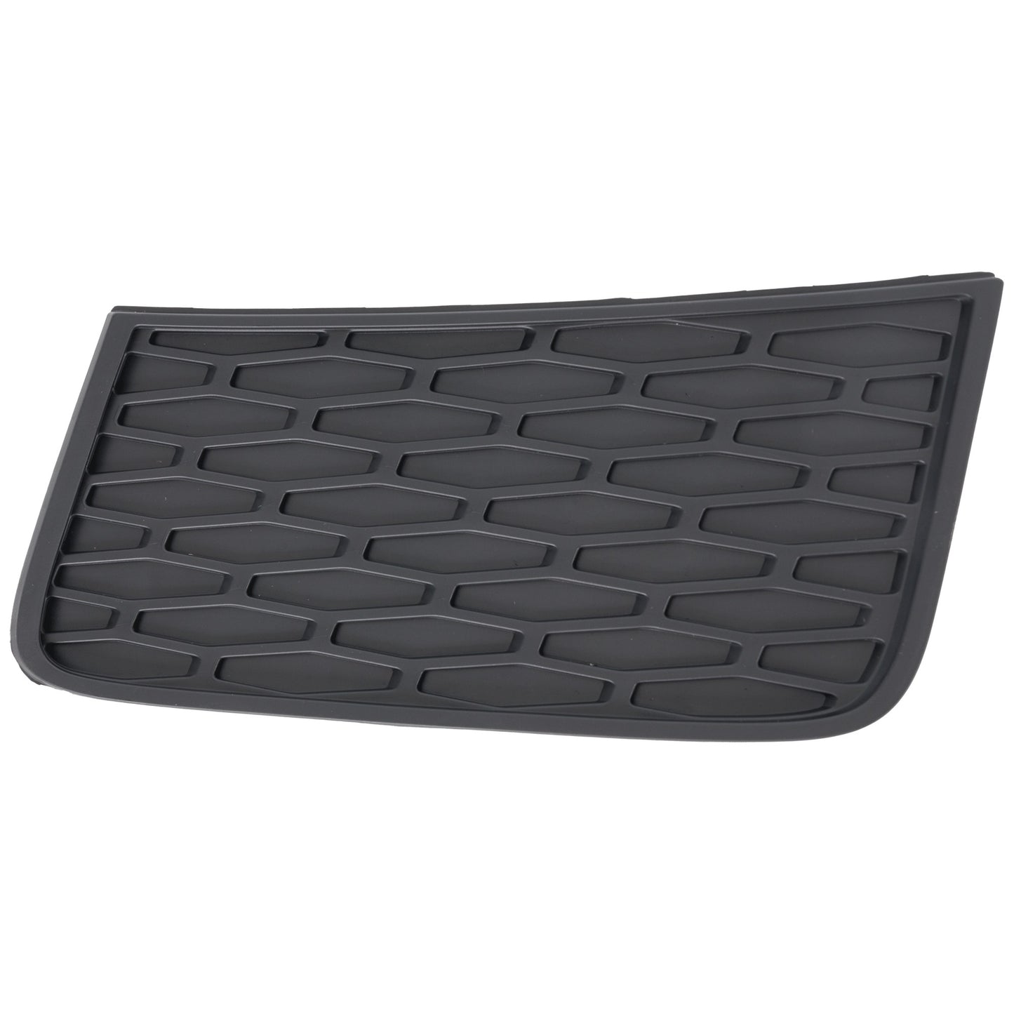 Front, Driver Side, Upper Fog Light Trim, Textured Black