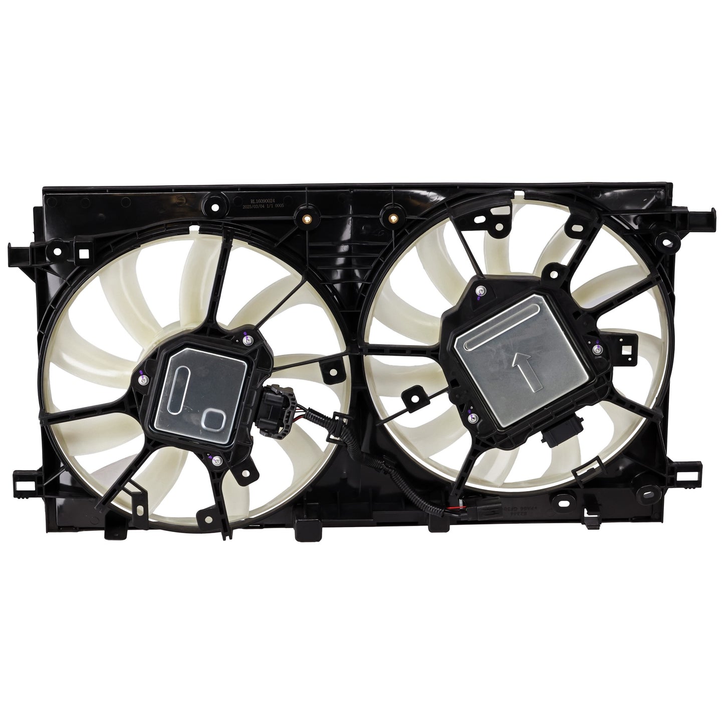 OE Replacement Radiator Fan, 2.0L, 4Cyl, Dual fan